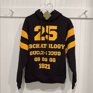 New Authentic 21FW Gucci Unisex 25 Blind For Love 1921 Hoodie